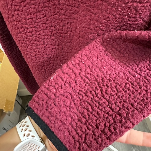 Victoria's Secret Victorias Secret Pink Sherpa Boyfriend Quarte - Picture 8 of 14